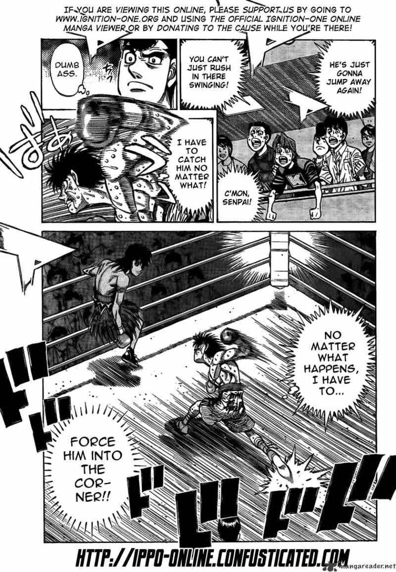 Hajime no Ippo: Fighting Spirit, Chapter 876 image 05